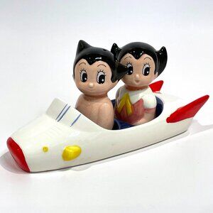Astro Boy & Uran Figural Ceramic Salt & Pepper Shakers Osamu Tezuka Production